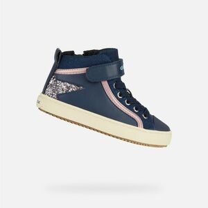 Kalispera Girl High Top Sneakers, Girls shoe size 8